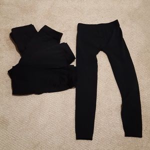 5-Pack fleece lined leggings